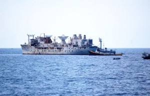 The USS Vandenberg in Key West