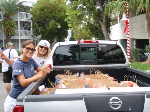 Kristy and Kyle with fully loaded Fury truck.