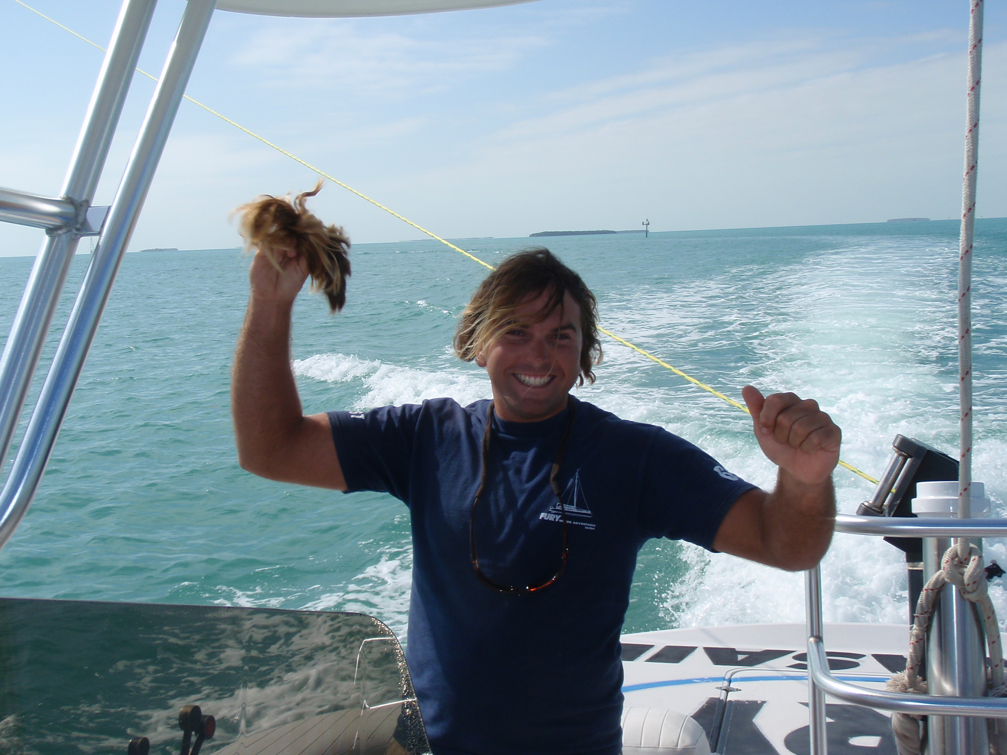 Key West Parasailing Captain on the Fury | Fury Water Adventures