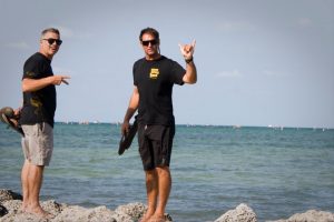Fury owners Scott &amp; Marius at the races in Key West