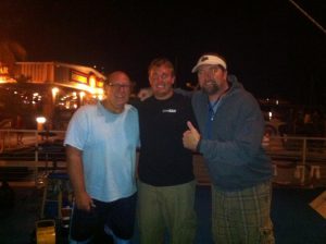 Medal of Honor Recipient Dakota Meyer with friends in Key West