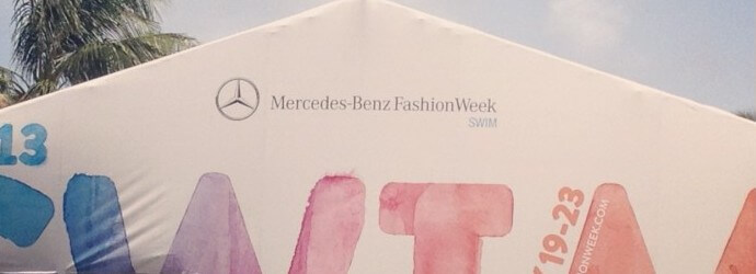 Mercedes-Benz Fashion Week Swim Cabana Grande tent
