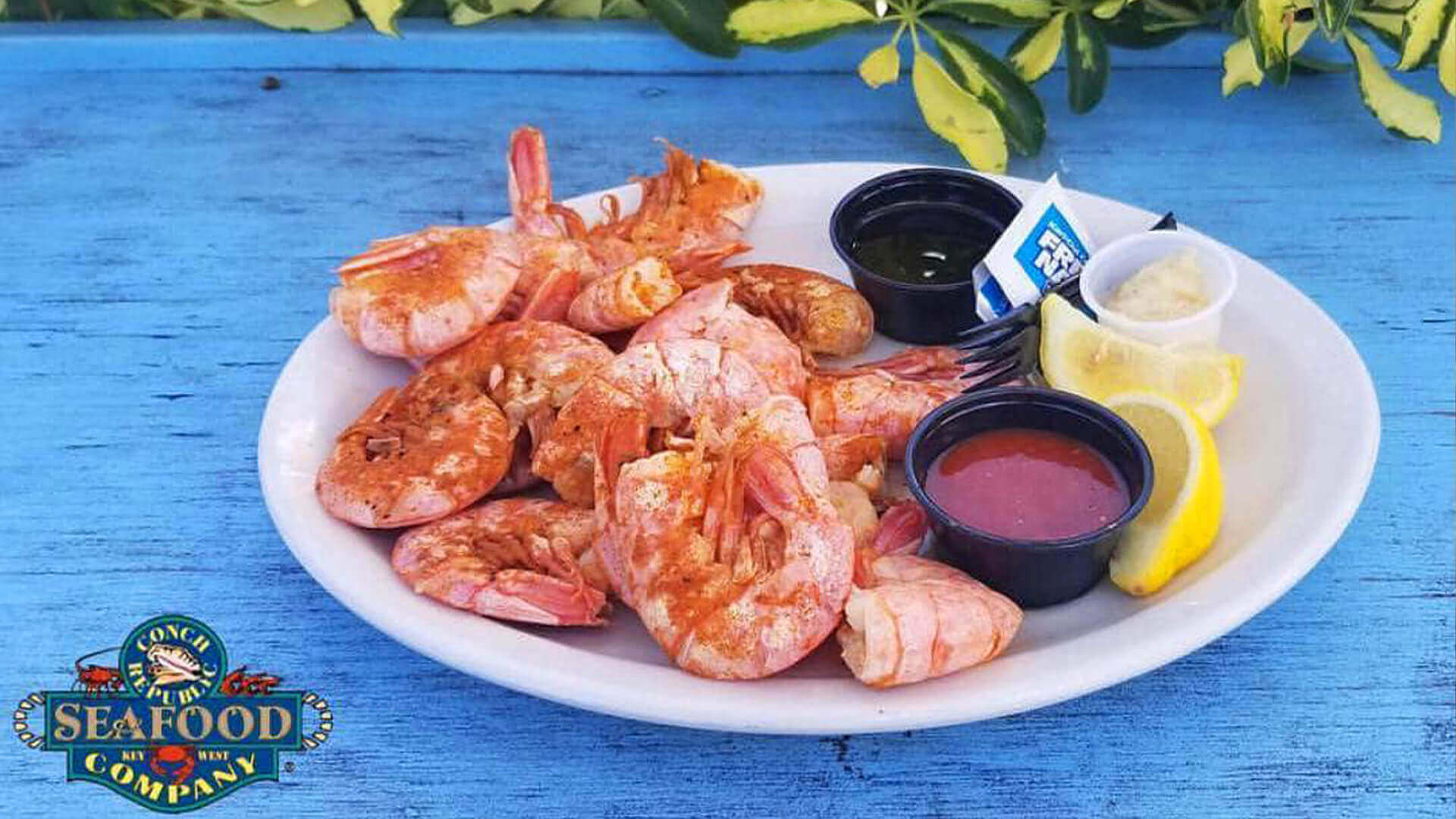 Conch Republic Seafood Company shrimp dish