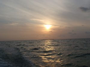 Beautiful sunset in Key West