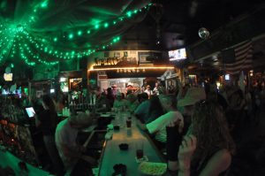 The Green Parrot during a packed night 